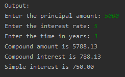 To find Simple interest and Compound interest SkillPundit
