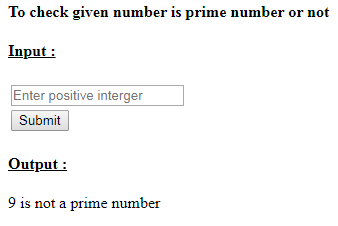SkillPundit: PHP  To Find the Given Number is Prime Number or Not