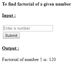 SkillPundit: PHP To Find the Factorial of a Given Number