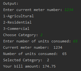 How to Calculate electricity bill using if SkillPundit